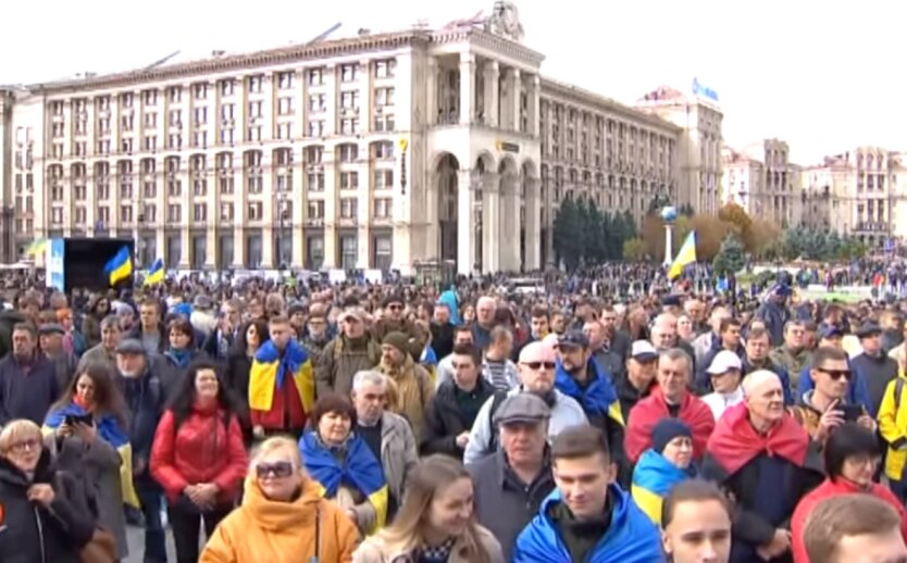 протесты в Киеве