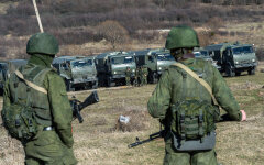 Русские солдаты в Крыму