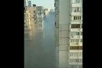 Пожар в Киеве, мусорная свалка, дым
