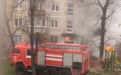 Пожар в Киеве