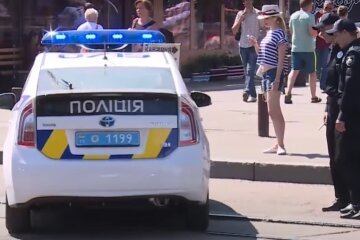 Полиция на улицах Киева