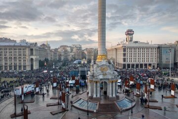 Акция протеста на Майдане 8 декабря «Красные линии»