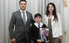Путин и мальчик