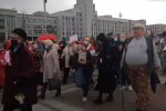 Пенсионеры на акции протеста в Минске,Протесты в Беларуси,ОМОН Беларуси