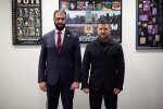 Володимир Зеленський і Ахмед Хусейн аш-Шараа