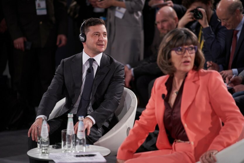 президент украины владимир зеленский на конференции в мюнхене по вопросам безопасности 15 февраля 2020 года