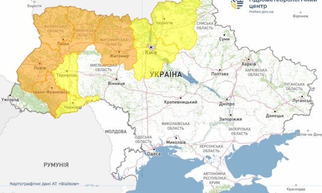 Мокрий сніг та заморозки до -3: куди суне потужне похолодання
