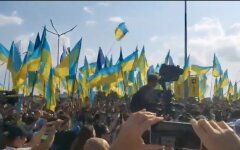 Сборную Украины торжественно встретили в Борисполе: видео