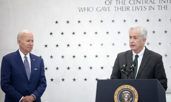 Уильям Бернс и Джо Байден