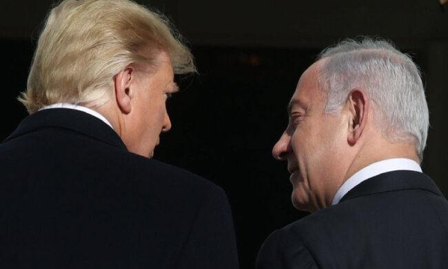 Дональд Трамп и Беньямин Нетаньяху