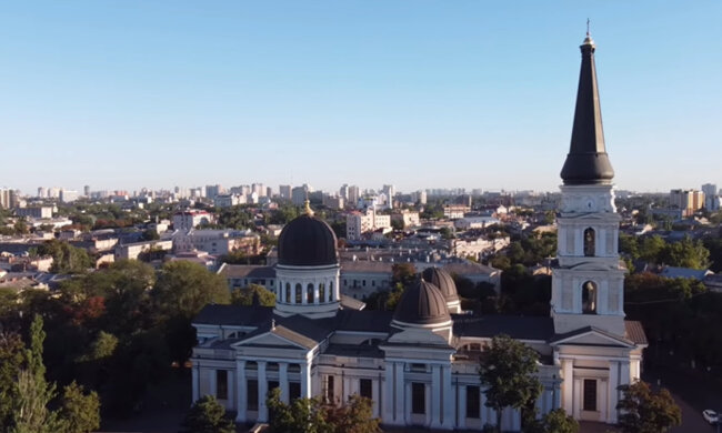 Спасо-Преображенський собор в Одесі до ракетного удару 23 липня
