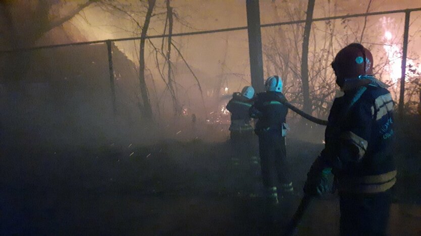 Военные формирования РФ спровоцировали пожар на Луганщине