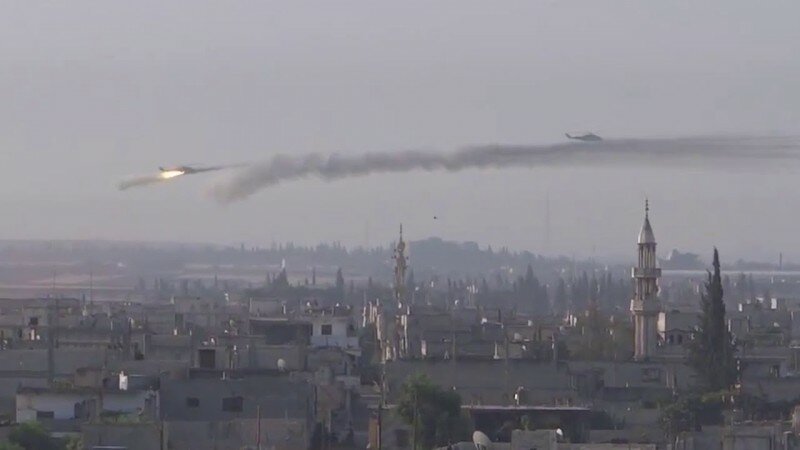 Ми24 ВВС России в Сирии