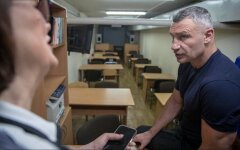 Віталій Кличко, мер Києва у школі