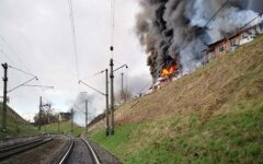 Ракетный удар по Львову