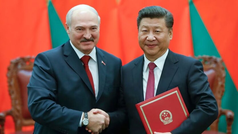 Олександр Лукашенко та Сі Цзіньпін