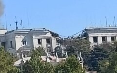 Ракетный удар по штабу ЧФ РФ в Севастополе