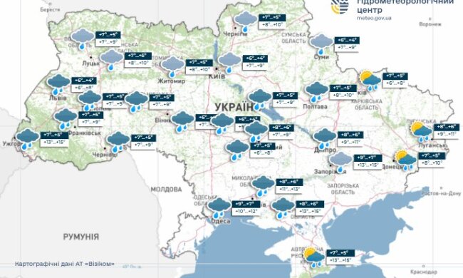 Прогноз погоди