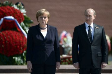 Ангела Меркель Владимир Путин5