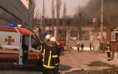 Пожар в Александровской больнице