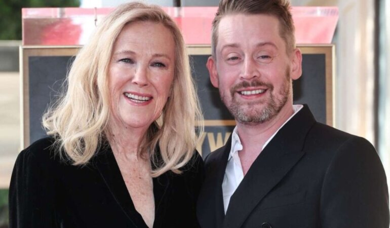 Кэтрин О'Хара и Маколей Калкин