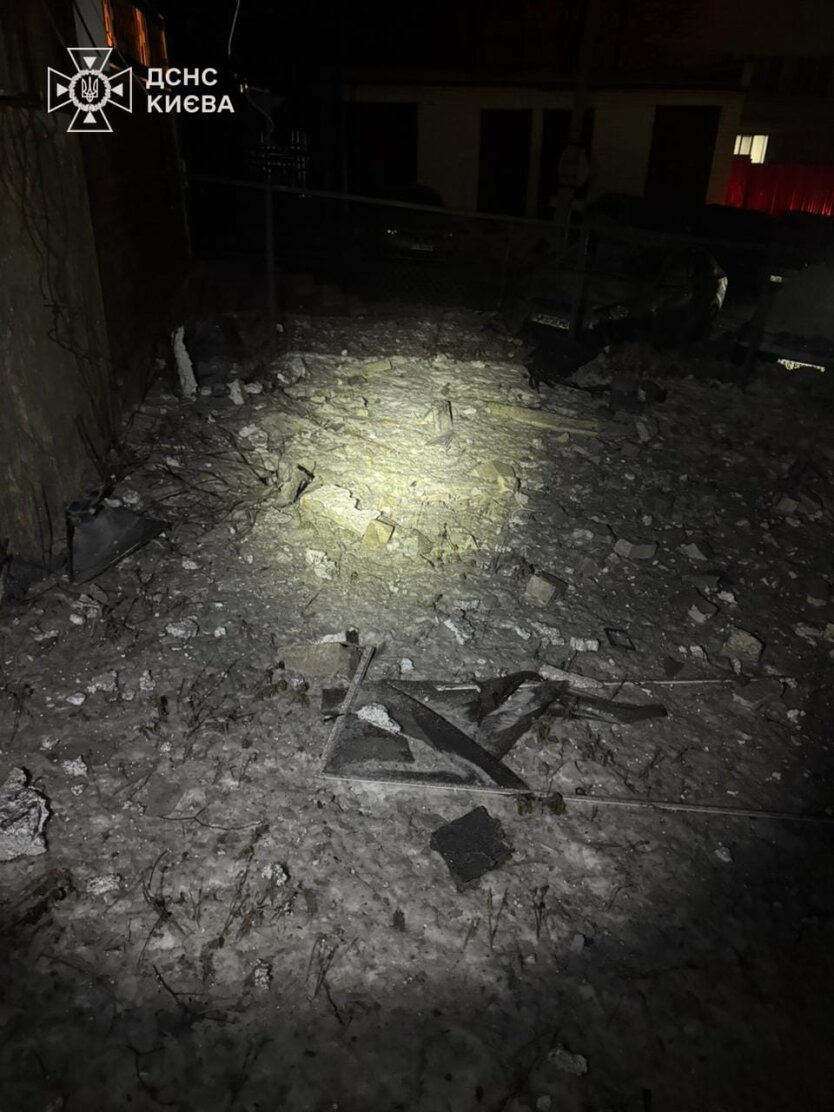 Удар по Києву