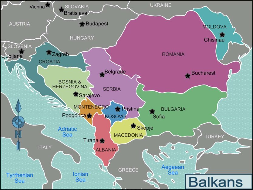 Балканы