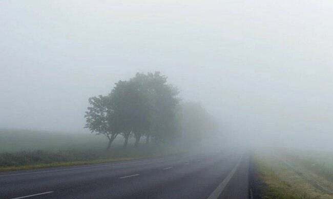 Густий туман в Україні