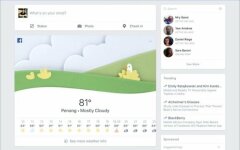 Facebook_погода