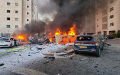 Удар по сектору Газа, Фото: Edi Israel/Flash90