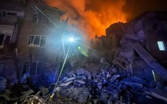 Ракетный удар по Киеву