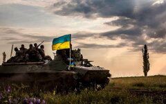 украинская армия танк вечер