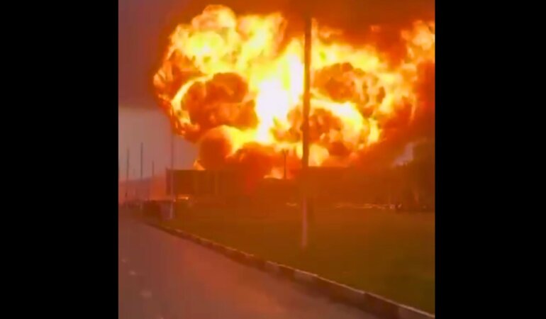 Вибух у Грозному