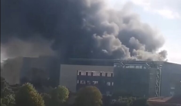 Пожар в Стамбуле