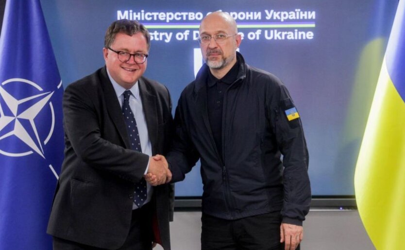 Денис Шмыгаль и Патрик Тернер