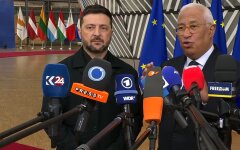 Владимир Зеленский и Антониу Кошта