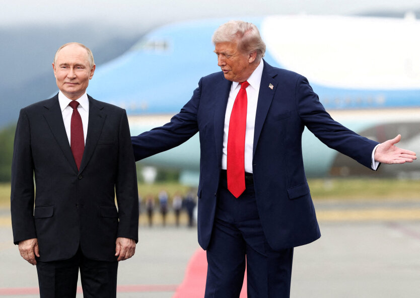 Путін і Дональд Трамп на Алясці