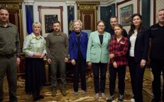 Грета Тунберг в Офисе Президента