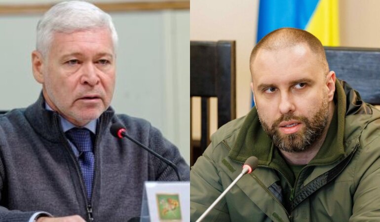 Игорь Терехов и Олег Синегубов, коллаж