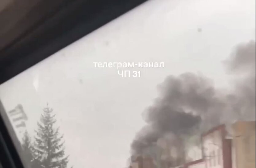 Пожар в Белгородской области