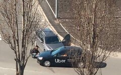 В Киеве произошло ДТП с такси Uber