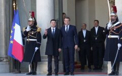 макрон зеленский