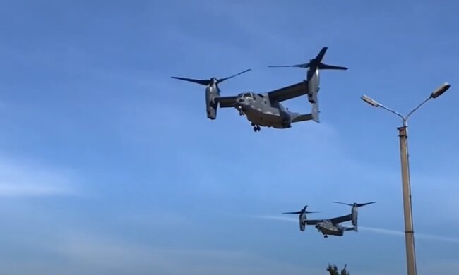 Конвертопланы Bell V-22 Osprey
