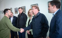 Володимир Зеленський на зустрічі з делегацією Конгресу США