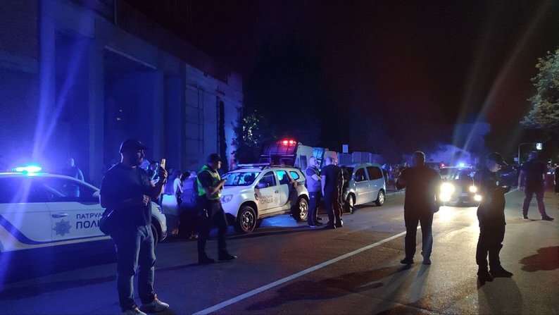 Конфлікт із ТЦК біля стадіону у Вінниці / Фото: Суспільне Вінниця