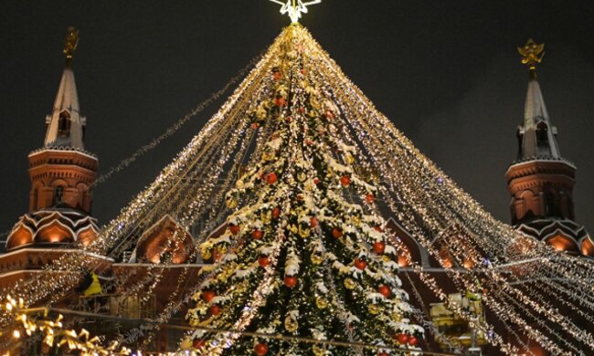 Новогодняя елка в Москве