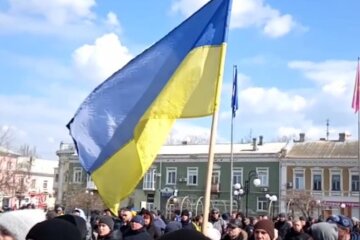 Протесты в Бердянске, похищение активиста, вторжение России в Украину
