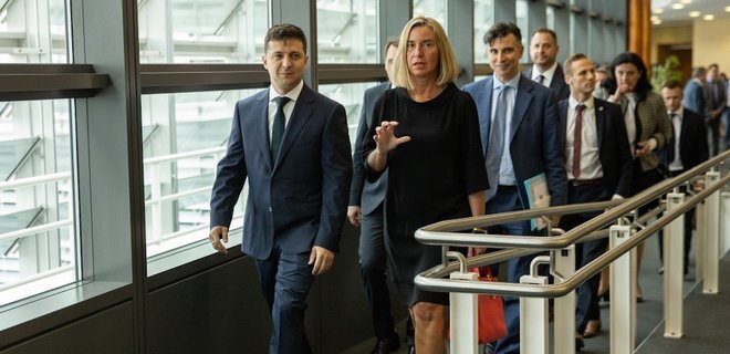 могерини зеленский