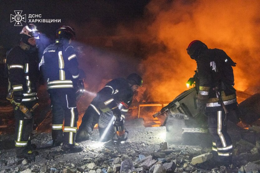 Удар по Харьковщине