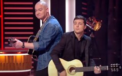 Кошевой решил поздравить Зеленского архивным фото